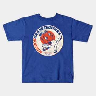 Defunct Mission Grapefruiters Baseball Team Kids T-Shirt